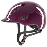 Uvex Kidoxx Shiny Kinderreithelm Burgundy Shiny 49-54