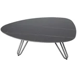 Garden Pleasure ALINA Beistelltisch Stein schwarz 110,0 x 88,0 x 31,5 cm