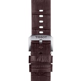 Tissot T852046773 Uhrenarmband 22 mm Leder Braun