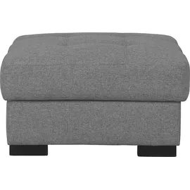 Home Affaire Stauraumhocker Tulio Polyester 80 x 45 x 80 cm Grau