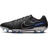 Nike Herren Legend 10 Pro Fussballschuh, Black/Chrome-Hyper Royal, 46