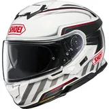 Shoei GT-Air 3 Discipline, Integralhelm - Weiß/Schwarz/Rot - XS