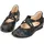 THINK! Damen CHILLI chromfrei gegerbte nachhaltige Halbschuhe, schwarz 37 EU