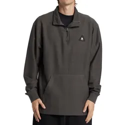 Sweatshirt DC SHOES "Discourse", Herren, Gr. L, grau (magnet), [Hauptstoff] 100% Baumwolle, Sweatshirts