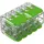 WAGO Compact-Verbindungsklemme bis 4 mm2 10-Leiter 15 St. 221-430