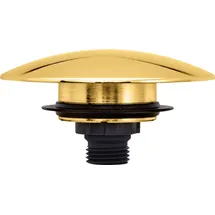Duravit Push open Ventil für freistehende Badewanne/Ausstattungs-Set Gold Poliert