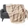 Homescapes Morocco Tagesdecke 150 x 200 cm Beige/Bronze gestreift