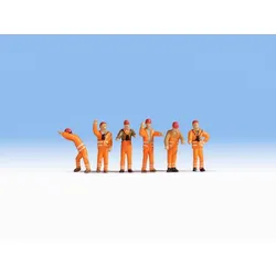 NOCH 36275 N FIGUREN - Rangierpersonal, 6 Figuren