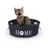 BestLivings Katzenkorb Ø40cm - inkl. Kissen - Katzenbett Home - Katzenschlafplatz aus Filz rund, Filzbett für Katzen - Haustier Liegeplatz mit Henkel