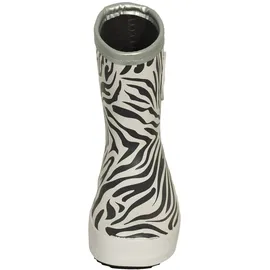 druppies Zebra Gummistiefel Schwarz/Weiß 24