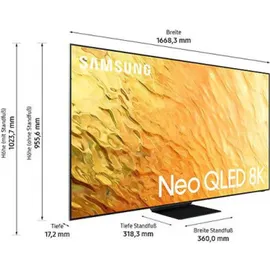 Samsung GQ75QN800B 75" Neo QLED 8K QN800B