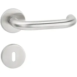 Hermat Drückergarnitur BASIC 01 WC rot/weiß 1801