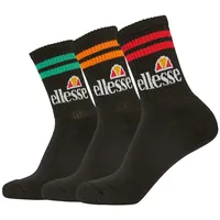 Ellesse PULLO SOCKS 3er Pack Kurzsocken Schwarz 43-46