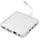 Digitus Assmann USB 3.1 Gen 2 Type-C Silber Notebook-Dockingstation & Portreplikator Universal Docking Station Type C MicroSD SD/MMC VGA HDMI Alu silber