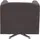 Home Affaire Sessel Bob Polyester 72 x 71 x 75 cm Braun drehbar mit Sternfuß