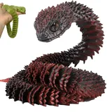 3d Gedruckte Schlangen Spielzeug,3d-gedruckte Schlange Mit Ei,3d Gedruckte Tiere Beweglich,3d Printed Snake,Flexible 3D Gedruckte Schlangen Spielzeug,3D Gedruckte Dekorationen Für Büro Und Zuhause.
