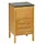 Dehner Schrank Southampton 50 x 50 x 90 cm Holz Schwarz/Hellbraun