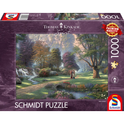 Schmidt Spiele Puzzle 1000 Teile Puzzle: 59677 Spirit, Weg des Glaubens, Puzzleteile
