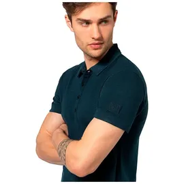 super.natural Poloshirt blau M
