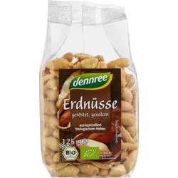 dennree Erdnüsse, geröstet & gesalzen bio