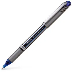 Pentel ENERGEL BL27 Gelschreiber blau/silber 0,35 mm, Schreibfarbe: blau, 1 St.