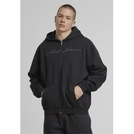 Karl Kani Autograph Heavy OS Zip Hoodie Herren Schwarz XS