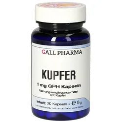 Kupfer 1 mg GPH Kapseln 30 St