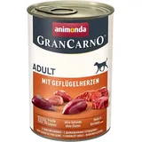 Animonda GranCarno Adult mit Geflügelherzen