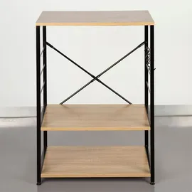 Max Home Vorratsschrank Küchen-Sideboard 60 x 40 x 82 cm Weiß
