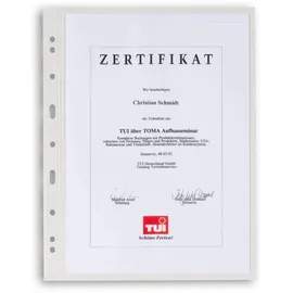 Leuchtturm Kunststoffhüllen A4 Glasklar 5 St.