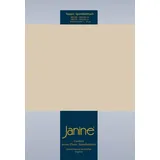 JANINE Topper-Spannbetttuch 5001 Jersey 90 x 200 - 100 x 220 cm sand