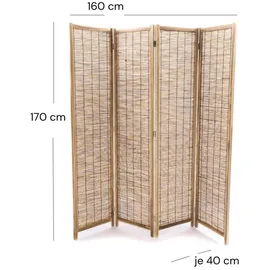 creedwood Raumteiler, braun Holz, 160x170x3 cm, Wohnzimmer, Raumteiler | Paravents, Paravents