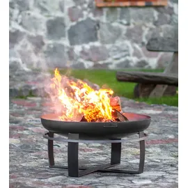Cook King Feuerschale VIKING Ø 100 cm Schwarz