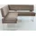 K+W Komfort & Wohnen Eckbank K+W KOMFORT & WOHNEN, beige (sand 38), B:199cm H:89cm T:158cm, Sitzbänke, Eckbank, langer Schenkel links oder rechts, mit dekorativen Distanzhalter