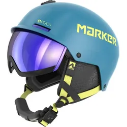 MARKER Kinder Helm VIJO+, BLUE/YELLOW, 47