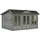 Palmako Claudia Pentroof 4 x 3 m Grau
