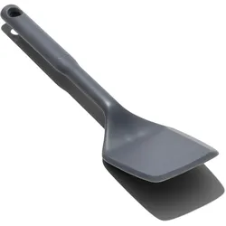 Pfannenwender OXO GOOD GRIPS, grau, B:8cm, Silikon, Edelstahl, Küchenpaletten, flexibel, Silikon