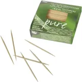 Papstar Zahnstocher Holz rund 6,5 cm