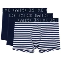 HOM - Christofer - Retro Short/Pant - 3er Pack (L Dunkelblau)