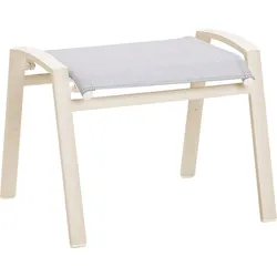 Fußhocker BEST "Cavalese", beige (sand), B:59cm H:45cm T:51cm, Hocker, Leicht zu Transportieren