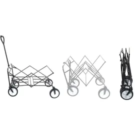 Mendler Bollerwagen HWC-E38 grau Hecktasche grau