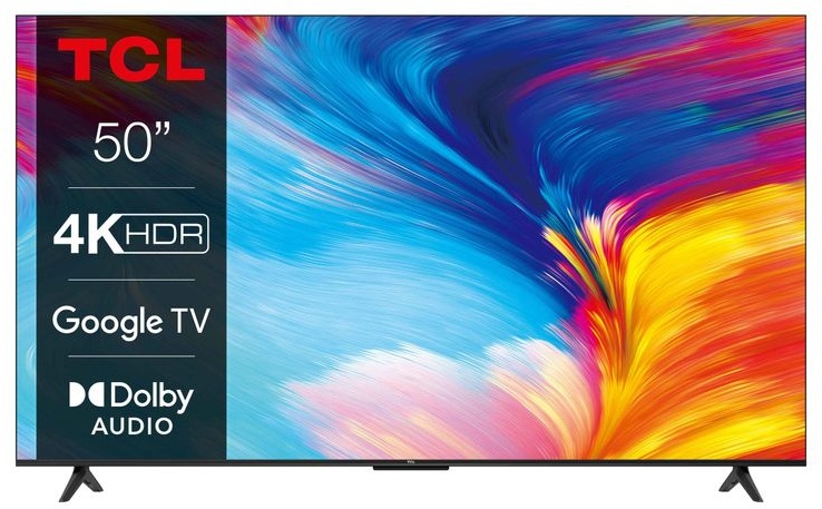 TCL P63 Series 50P635 Smart-TV WLAN 127 cm (50 Zoll) 4K Ultra HD Schwarz