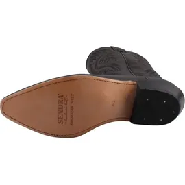 Sendra Cowboy Stiefel 2605 Schwarz - Schwarz - 43