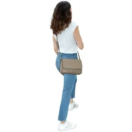 Alessandro Salvatore Florenz 12975 Schultertasche Leder Taupe