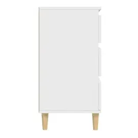 vidaXL Sideboard Weiß 60x35x70 cm Holzwerkstoff