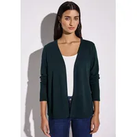 STREET ONE Damen, A322908 Strick-Look Jacke, Hunter Green, 44