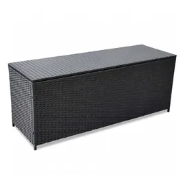 vidaXL Garden-Auflagenbox 150 x 50 x 60 cm Schwarz