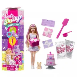 Barbie: Party-Enthüllungsset Überraschung - Französische Bulldogge