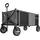 Outsunny Bollerwagen faltbar dunkelgrau