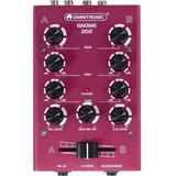 Omnitronic GNOME-202 Mini-Mixer Rot